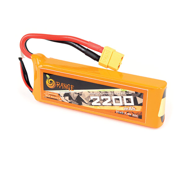Orange-2200mAh-2S-30C60C-Lithium-polymer-battery-Pack-LiPo-