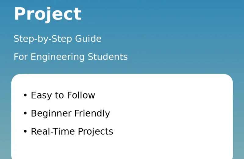 "Step-by-step robotics project guide for engineering students using best electrical engineering project kits and mechanical project kits by Tekparts"